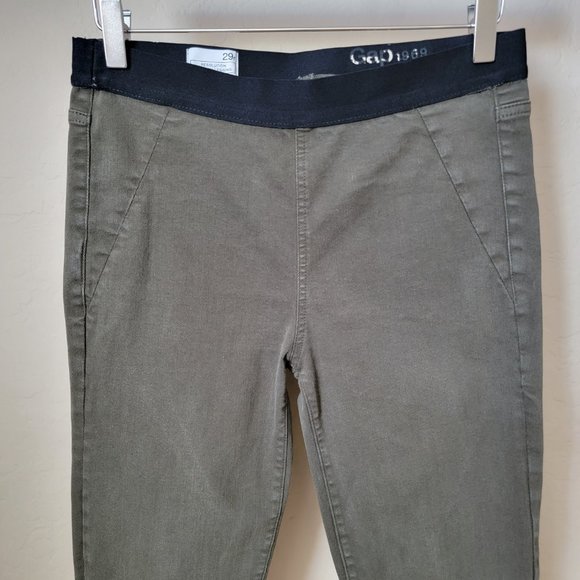 GAP 1969 Resolution Pull On Green Legging - Picture 10 of 14